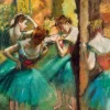 Art by Bluebird Bluebird Puzzle - Degas - Dancers, Pink and Green, 1890 - 1000 Piece Jigsaw Puzzle Hot