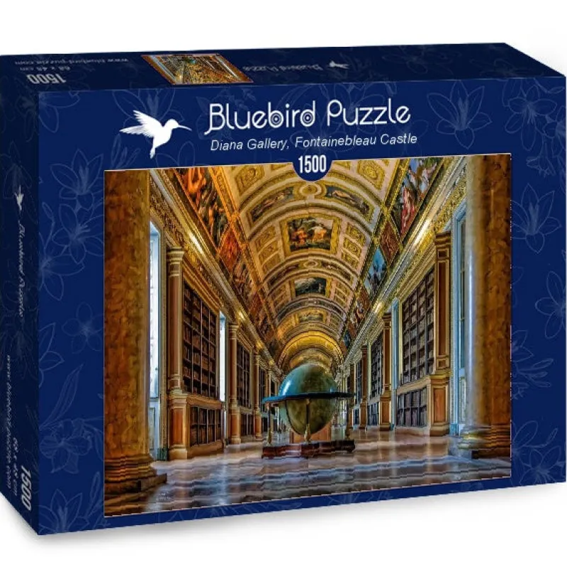 Bluebird Puzzle - Diana Gallery, Fontainebleau Castle - 1500 Piece Jigsaw Puzzle Hot