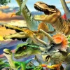 Bluebird Puzzle - Dino Sunset - 1000 Piece Jigsaw Puzzle Online