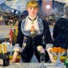 Art by Bluebird Bluebird Puzzle - Édouard Manet - A Bar at the Folies-Bergère, 1882 - 1000 Piece Jigsaw Puzzle Outlet