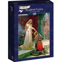 Art by Bluebird Bluebird Puzzle - Edmund Blair Leighton - The Accolade, 1901 - 1000 Piece Jigsaw Puzzle New