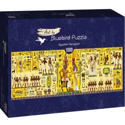 Art by Bluebird Bluebird Puzzle - Egyptian Hieroglyph - Piece Jigsaw Puzzle Clearance