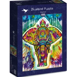Bluebird Puzzle - Elephant - 1000 Piece Jigsaw Puzzle Discount