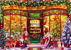 Bluebird Puzzle - Festive Shop - 1000 Piece Jigsaw Puzzle Hot