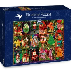 Bluebird Puzzle - Festive Ornaments - 1000 Piece Jigsaw Puzzle Fashion