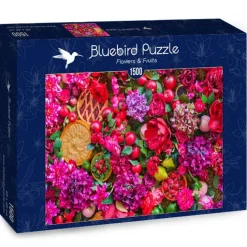 Bluebird Puzzle - Flowers & Fruits - 1500 Piece Jigsaw Puzzle New