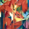 Art by Bluebird Bluebird Puzzle - Franz Marc - The Foxes, 1913 - 1000 Piece Jigsaw Puzzle Discount