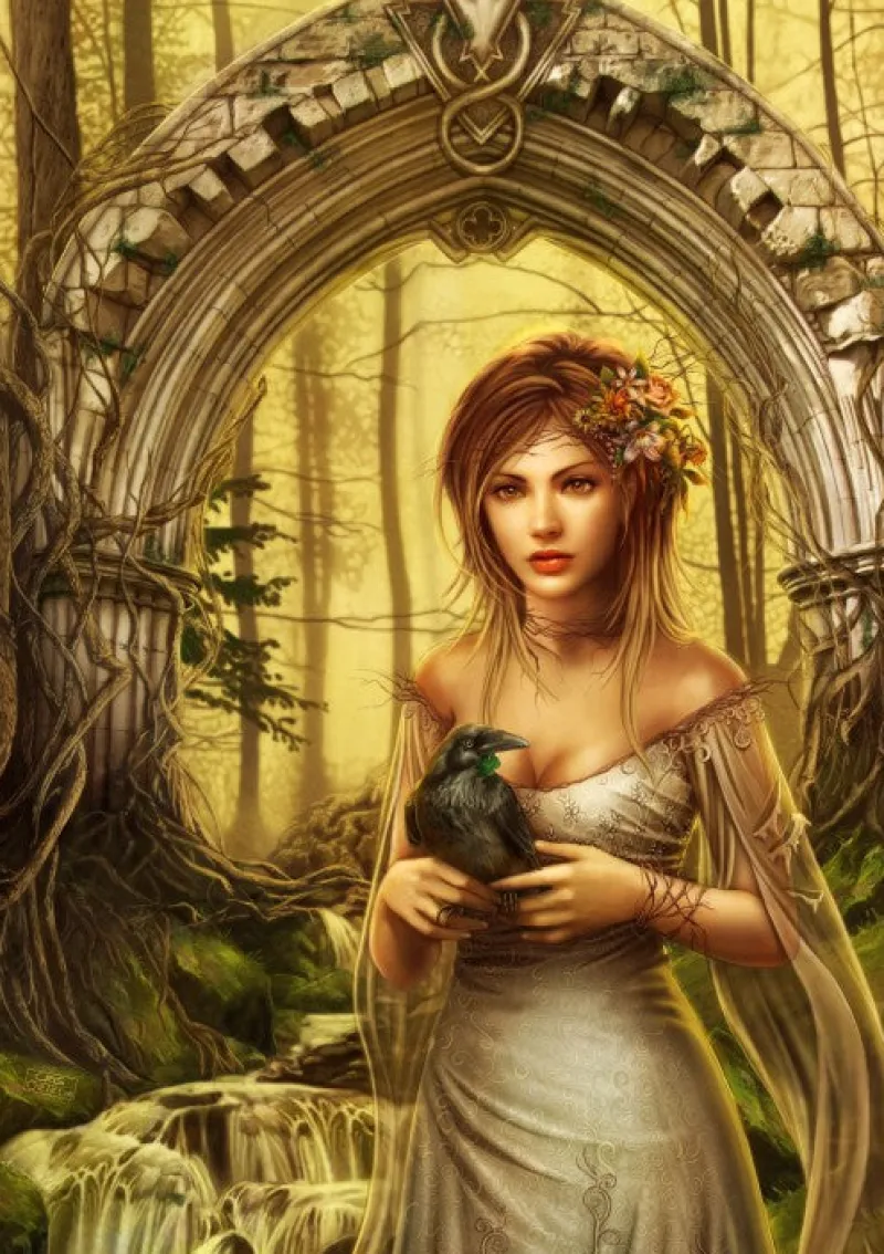 Bluebird Puzzle - Gate of Destinies - 1500 Piece Jigsaw Puzzle Online