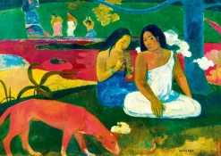 Art by Bluebird Bluebird Puzzle - Gauguin - Arearea, 1892 - 1000 Piece Jigsaw Puzzle Fashion