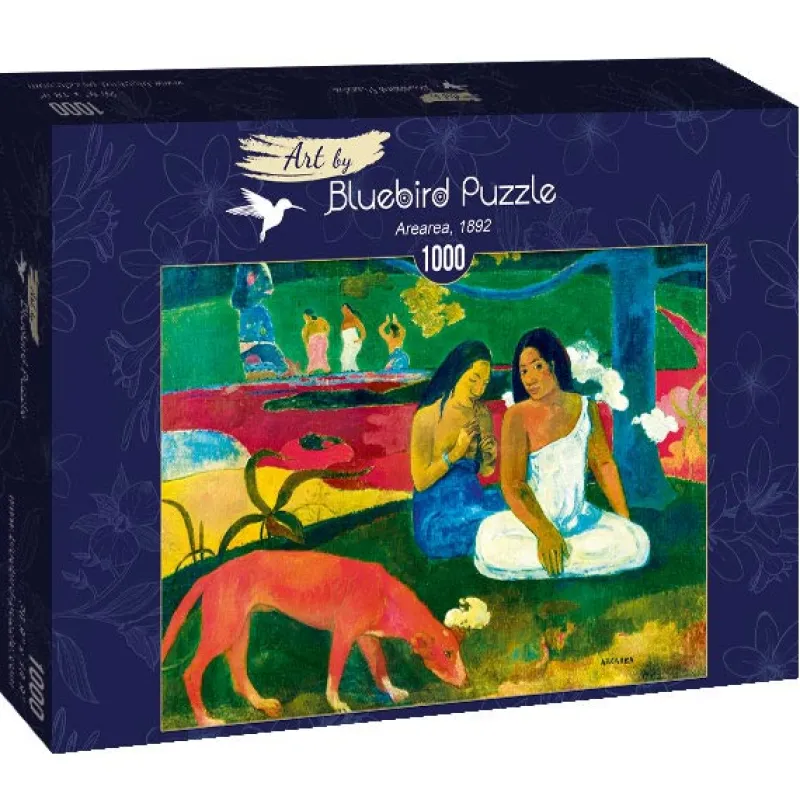 Art by Bluebird Bluebird Puzzle - Gauguin - Arearea, 1892 - 1000 Piece Jigsaw Puzzle Fashion