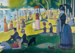 Art by Bluebird Bluebird Puzzle - Georges Seurat - A Sunday Afternoon on the Island of La Grande Jatte, 1886 - 1000 Piece Jigsaw Puzzle Sale