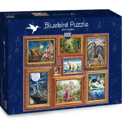 Bluebird Puzzle - Girl's 8 Gallery - 6000 piece jigsaw puzzle Online