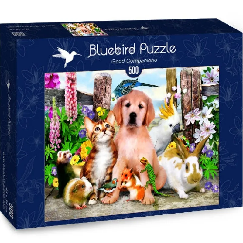 Bluebird Puzzle - Good Companions - 500 Piece Jigsaw Puzzle Fashion