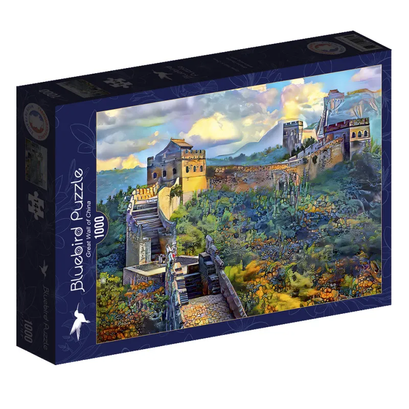 Bluebird Puzzle - Great Wall of China - 1000 Piece Jigsaw Puzzle Hot
