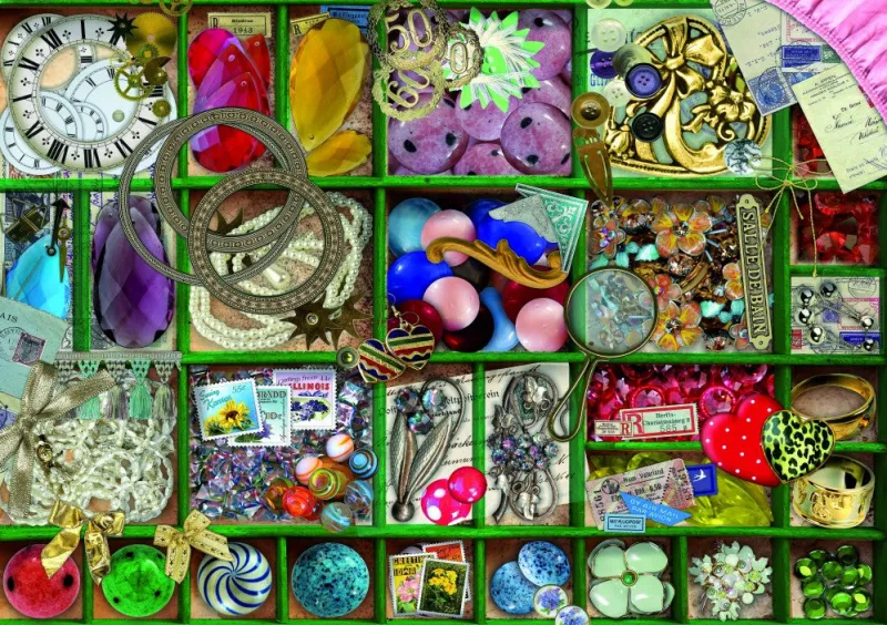 Bluebird Puzzle - Green Collection - 1000 Piece Jigsaw Puzzle New