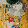 Art by Bluebird Bluebird Puzzle - Gustave Klimt - The Kiss (detail), 1908 - 1000 Piece Jigsaw Puzzle Hot