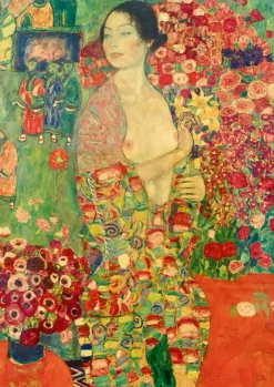 Art by Bluebird Bluebird Puzzle - Gustave Klimt - The Dancer, 1918 - 1000 Piece Jigsaw Puzzle Hot