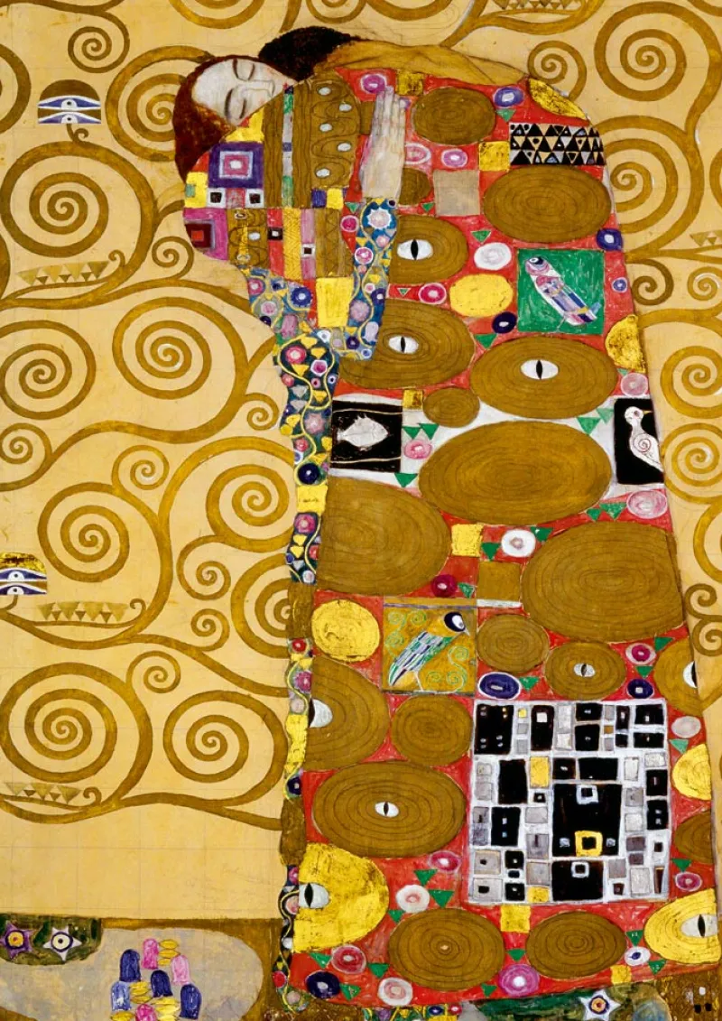 Art by Bluebird Bluebird Puzzle - Gustave Klimt - Fulfilment, 1905 - 1000 Piece Jigsaw Puzzle Discount