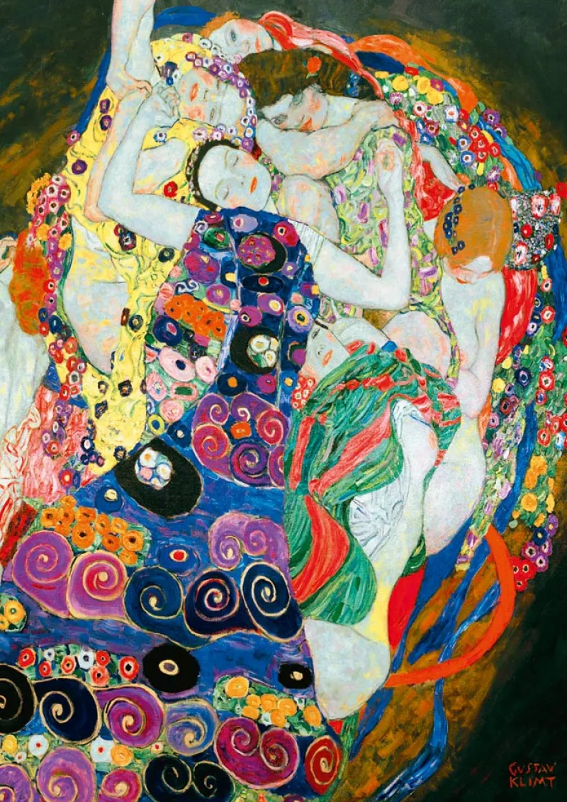 Art by Bluebird Bluebird Puzzle - Gustave Klimt - The Maiden, 1913 - 1000 Piece Jigsaw Puzzle Discount