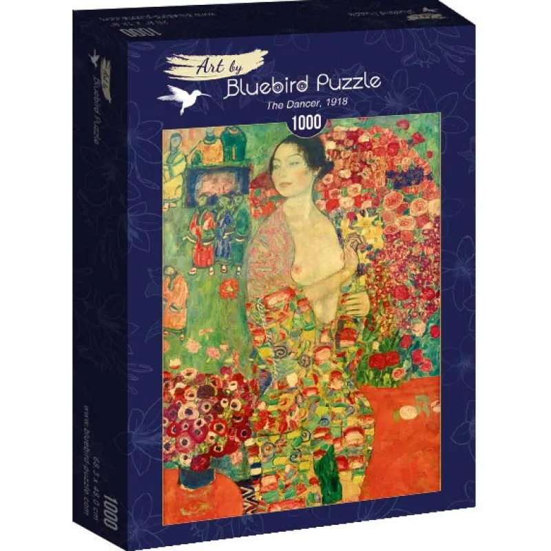 Art by Bluebird Bluebird Puzzle - Gustave Klimt - The Dancer, 1918 - 1000 Piece Jigsaw Puzzle Hot