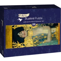 Art by Bluebird Bluebird Puzzle - Gustave Klimt - Judith and the Head of Holofernes, 1901 - 1000 Piece Jigsaw Puzzle Online