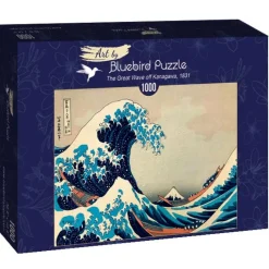 Art by Bluebird Bluebird Puzzle - Hokusai - The Great Wave off Kanagawa, 1831 - 1000 Piece Jigsaw Puzzle Fashion
