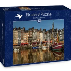 Bluebird Puzzle - Honfleur, France - 1500 Piece Jigsaw Puzzle Best