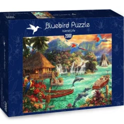 Bluebird Puzzle - Island Life - 2000 Piece Jigsaw Puzzle Discount