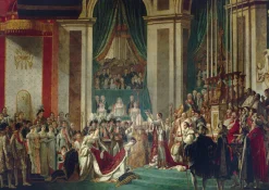 Art by Bluebird Bluebird Puzzle - Jacques-Louis David - The Coronation of the Emperor and Empress, 1805-1807 - 1000 Piece Jigsaw Puzzle Clearance