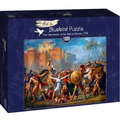 Art by Bluebird Bluebird Puzzle - Jacques-Louis David - The Intervention of the Sabine Women, 1799 - 1000 Piece Jigsaw Puzzle Discount
