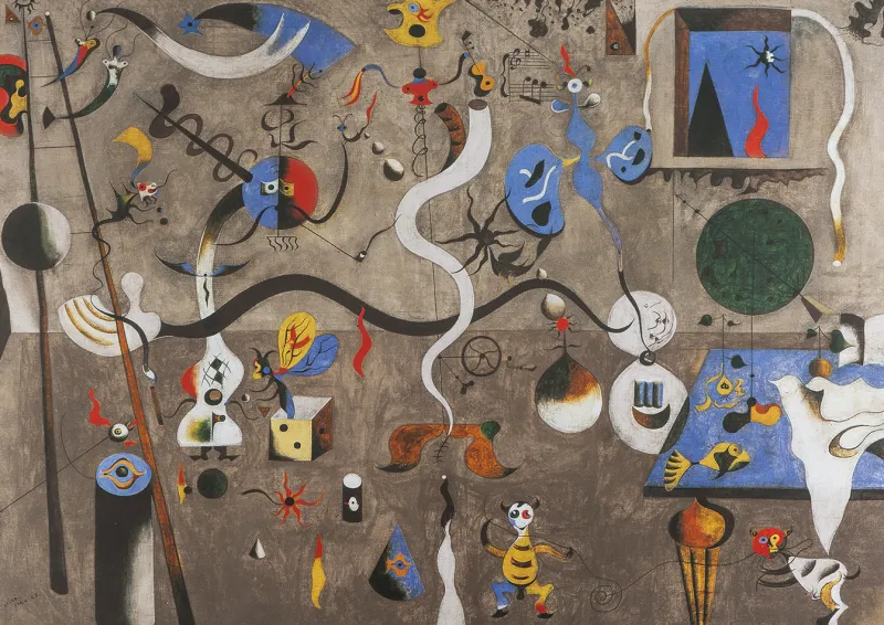 Bluebird Puzzle - Joan Miro - The Harlequin's Carnival, 1924-1925 - 1000 Piece Jigsaw Puzzle Best