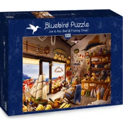 Bluebird Puzzle - Joe & Roy Bait & Fishing Shop - 1000 Piece Jigsaw Puzzle New