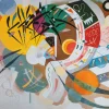 Art by Bluebird Bluebird Puzzle - Kandinsky - Courbe dominante, 1936 - 1000 Piece Jigsaw Puzzle Best