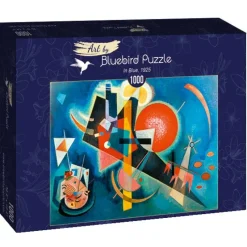 Art by Bluebird Bluebird Puzzle - Kandinsky - In Blue, 1925 - 1000 Piece Jigsaw Puzzle Hot
