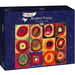 Art by Bluebird Bluebird Puzzle - Kandinsky - Colour Study, 1913 - 1000 Piece Jigsaw Puzzle Clearance