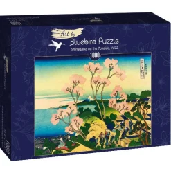 Art by Bluebird Bluebird Puzzle - Katsushika Hokusai - Shinagawa on the Tokaido, 1832 - 1000 Piece Jigsaw Puzzle Discount