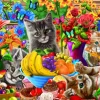 Bluebird Puzzle - Kitten Fun - 1000 Piece Jigsaw Puzzle Online
