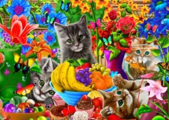 Bluebird Puzzle 70393 Kitten Fun 100 piece jigsaw puzzle Outlet