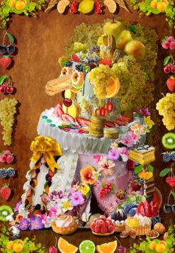 Bluebird Puzzle - La Cantatrice Gâteau inspirée par Arcimboldo - 1000 Piece Jigsaw Puzzle Sale