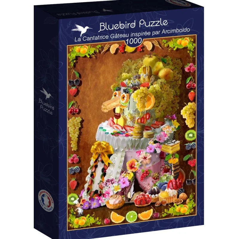 Bluebird Puzzle - La Cantatrice Gâteau inspirée par Arcimboldo - 1000 Piece Jigsaw Puzzle Sale
