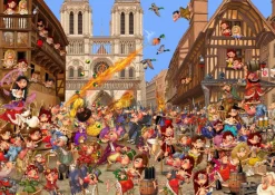 Bluebird Puzzle - La Cour des Miracles! - 2000 Piece Jigsaw Puzzle Best