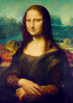 Art by Bluebird Bluebird Puzzle - Leonardo Da Vinci - Mona Lisa, 1503 - 1000 Piece Jigsaw Puzzle New