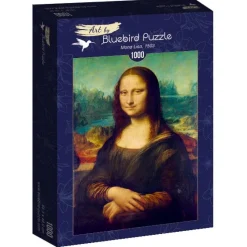 Art by Bluebird Bluebird Puzzle - Leonardo Da Vinci - Mona Lisa, 1503 - 1000 Piece Jigsaw Puzzle New