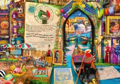 Bluebird Puzzle 70259 Life is an Open Book Venice 4000 Piece Jigsaw Puzzle Online