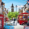 Bluebird Puzzle - London - 1000 Piece Jigsaw Puzzle Online