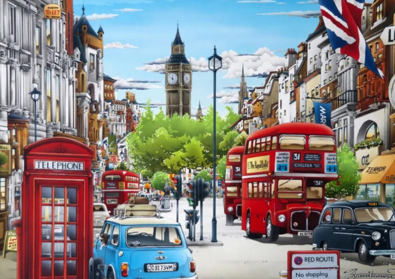 Bluebird Puzzle - London - 1000 Piece Jigsaw Puzzle Sale