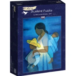 Bluebird Puzzle - Louis Toffoli - La Mère et les Enfants, 1973 - 1000 Piece Jigsaw Puzzle Best