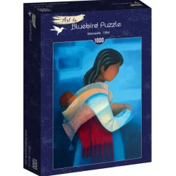 Bluebird Puzzle - Louis Toffoli - Manuella, 1994 - 1000 Piece Jigsaw Puzzle Clearance