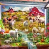 Bluebird Puzzle - Magic Farm Painting - 1000 Piece Jigsaw Puzzle Fashion