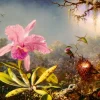 Art by Bluebird Bluebird Puzzle - Martin Johnson Heade - Cattleya Orchid and Three Hummingbirds, 1871 - 1000 Piece Jigsaw Puzzle Discount